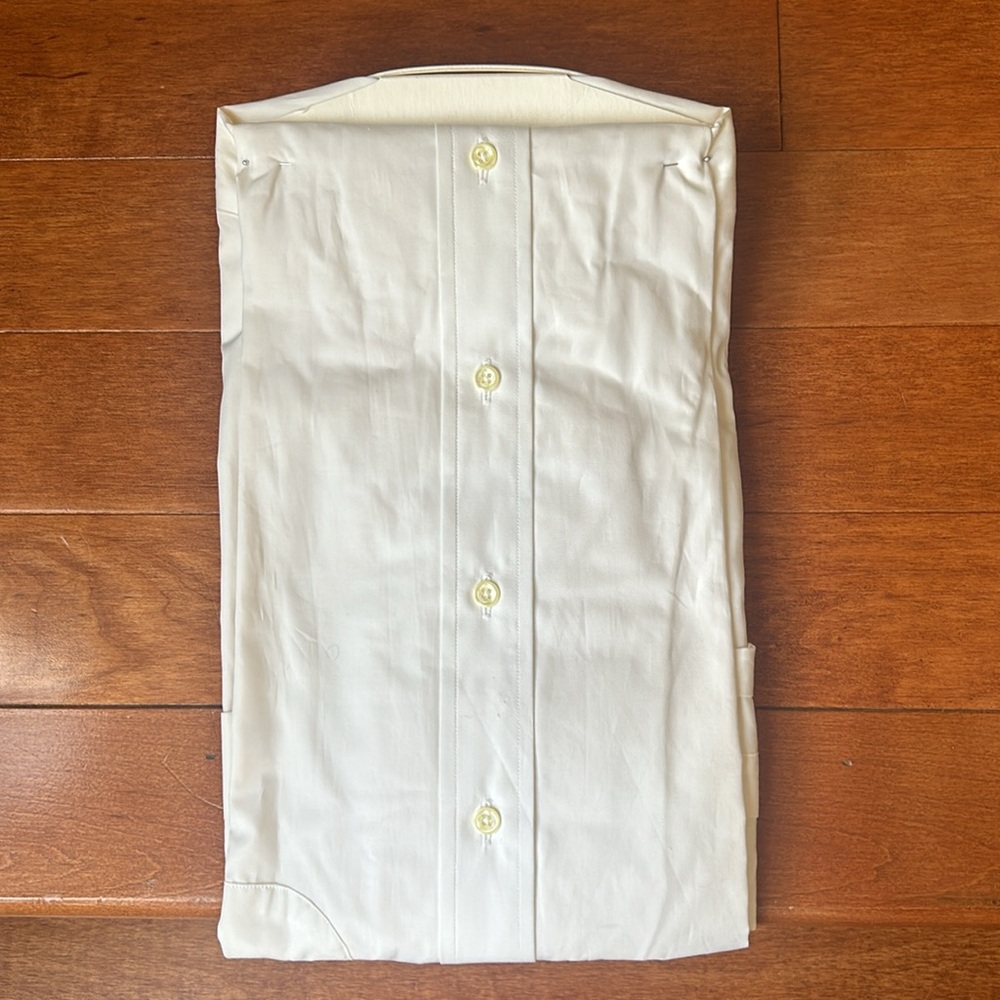 NWT Vintage White Burberry Button Down Men's Dress Shirt - Picture 4 of 5